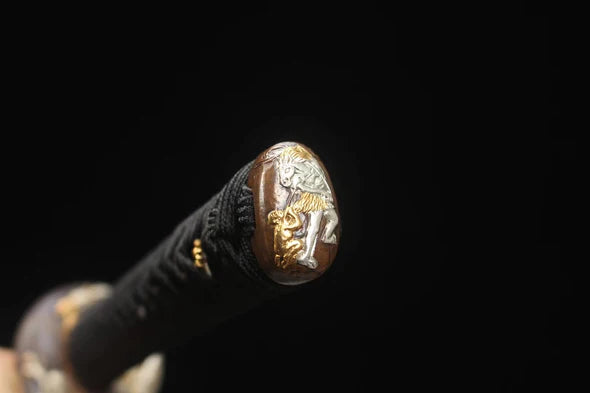 Kashira-Edo-Acier-T10-Hamon-Veritable