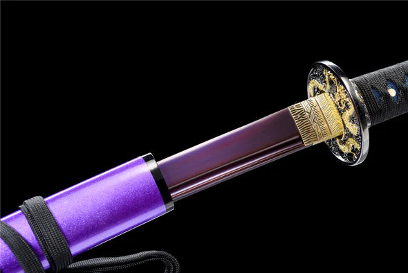 Katana-Japonais-Dragon-Murasaki