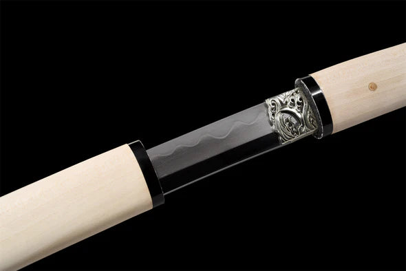 Katana Shirasaya - Acier T10 & Hamon Véritable