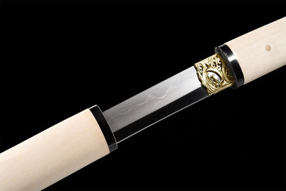 Katana Shirasaya - Acier T10 & Hamon Véritable