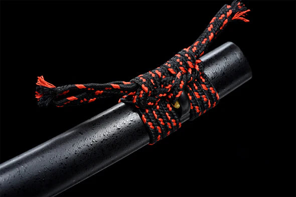 Kojiri-Wakizashi-Kusari-Acier-Damas