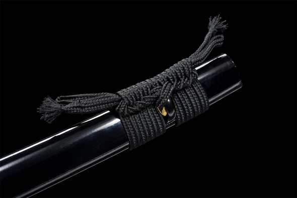 Katana Aile noire - Acier T10 & Hamon Véritable