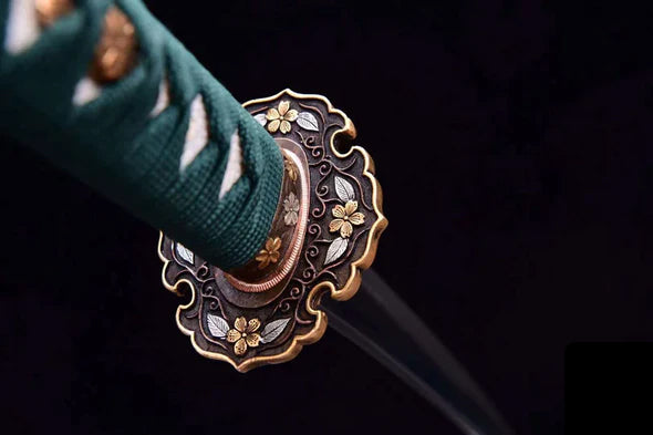 Tsuba-Katana-Pikokku-Acier-T10