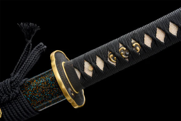 Katana Ombre de sang - Acier Damas