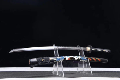 Katana-Nihon-Acier-T10-Hamon-Veritable