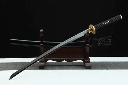 Katana-Takeda-Shingen-Acier-T10-Hamon-Veritable