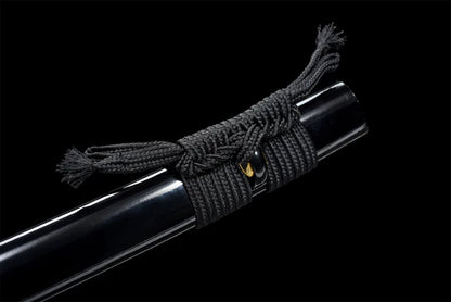 Katana Aile noire - Acier T10 & Hamon Véritable