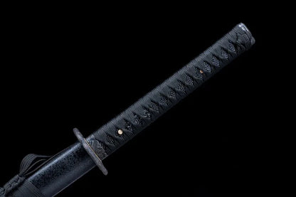    Kurikata-Katana-Tanto-Wakizashi-Kuro-Acier-en-Carbone-1075
