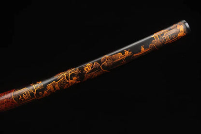 Saya-Edo-Acier-T10-Hamon-Veritable