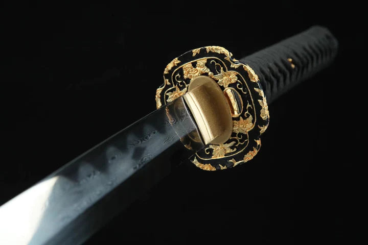 Tsuba-Katana-Yamashiro-Hamon-Veritable